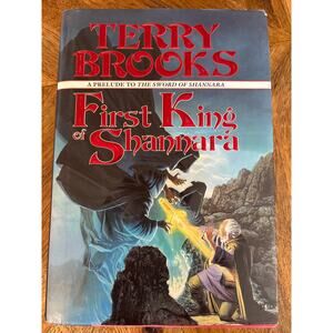 Terry Brooks First King of Shannara hardcover book 1st with print dust cover